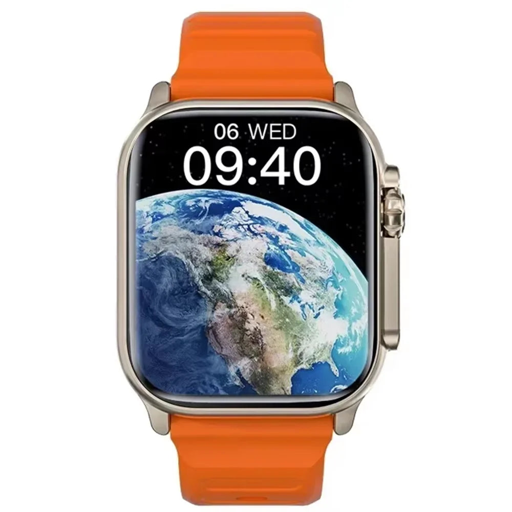 2026 Men's Smartwatch with 2.01-Inch HD Display, Bluetooth Calling, Health and Fitness Tracking, Multi-Sport Modes, Compatible with Android and iOS