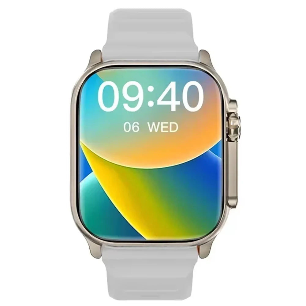 2026 Men's Smartwatch with 2.01-Inch HD Display, Bluetooth Calling, Health and Fitness Tracking, Multi-Sport Modes, Compatible with Android and iOS