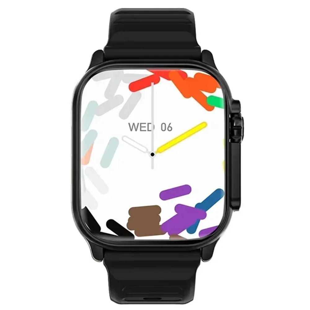 2026 Men's Smartwatch with 2.01-Inch HD Display, Bluetooth Calling, Health and Fitness Tracking, Multi-Sport Modes, Compatible with Android and iOS